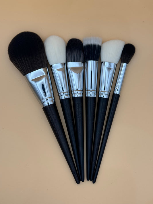 LUXURY FACE BRUSH SET - 6 pieces